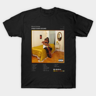 Blood Orange - Freetown Sound Tracklist Album T-Shirt