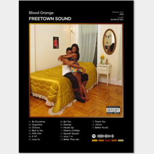 Blood Orange - Freetown Sound Tracklist Album Posters and Art