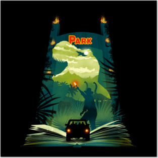 Jurassic Book Posters and Art