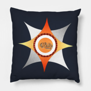 Star art. Pillow
