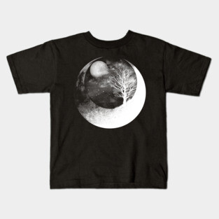 Light Side of the Moon Kids T-Shirt