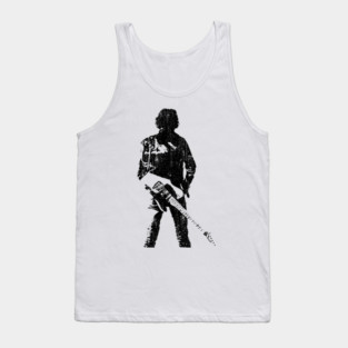 Bruce Springsteen Vintage / Guitarist Retro Style Tank Top