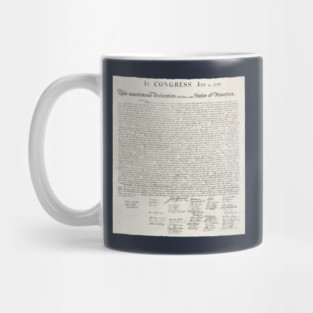 Declaration of Independence Mug