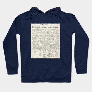 Declaration of Independence Hoodie