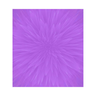 Purple Flower - Digital Art T-Shirt