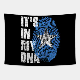IT'S IN MY DNA Somalia  Flag Boy Girl Gift Tapestry