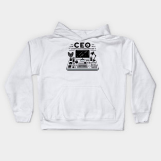 CEO Chief Everything Officer Kids Hoodie