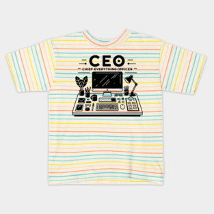 CEO Chief Everything Officer Kids T-Shirt