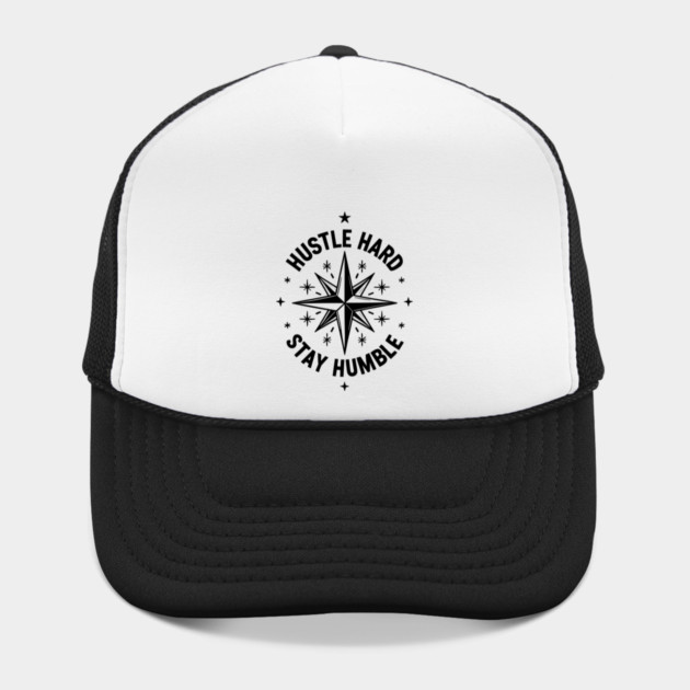 Hustle Hard Stay Humble by Frank Ring