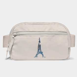 Eiffel Tower Abstract - Watercolor Bag