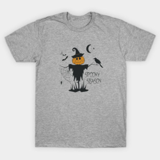 Halloween Pumpkin Headed Scarecrow T-Shirt