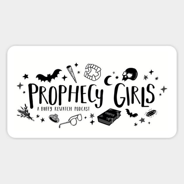 Prophecy Girls Icons (Dark Text) Magnet by Prophecy Girls Podcast