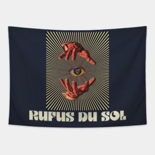 Hand Eyes Rufus Du Sol Tapestry