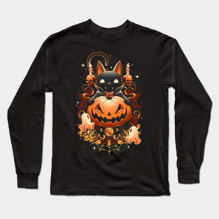 SPOOKY VAMPURR Long Sleeve T-Shirt