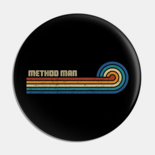 Method Man - Retro Sunset Pin