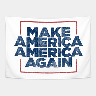 Make America America Again Distress Tapestry