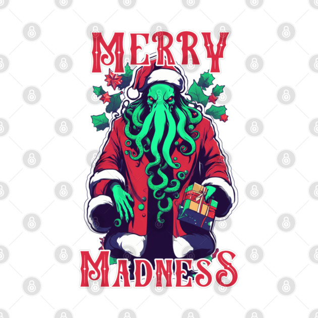 Cthulhu Santa - Lovecraftian Christmas Madness by WolfMerrik