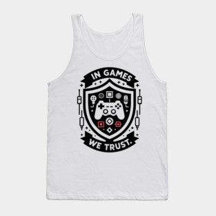 Gamers Never Die They Respawn Tank Top