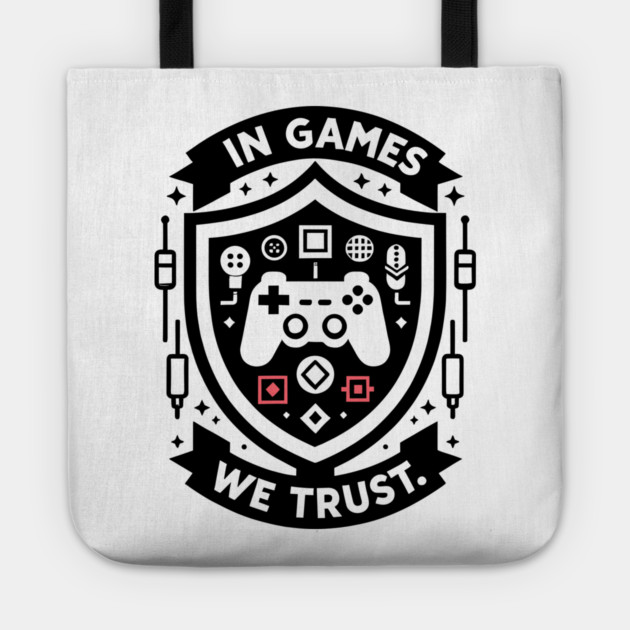 Gamers Never Die They Respawn Tote by Frank Ring