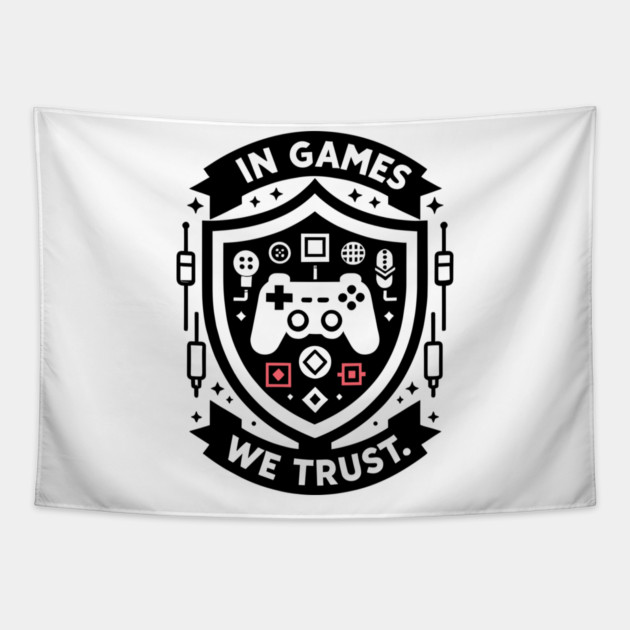 Gamers Never Die They Respawn Tapestry by Frank Ring