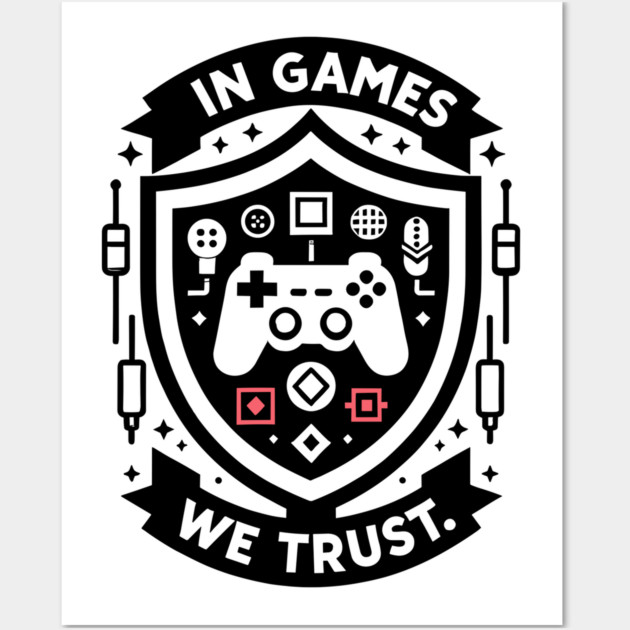 Gamers Never Die They Respawn Wall Art by Frank Ring