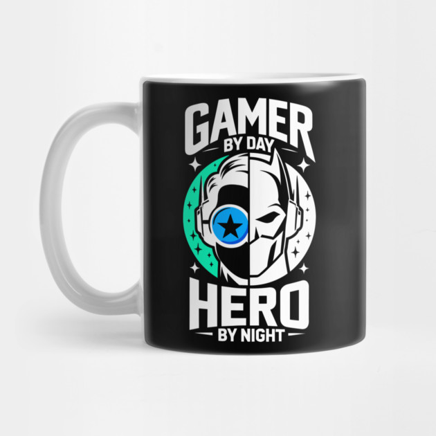 Gamer by Day Hero by Night by Frank Ring