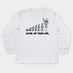 Level up Your Life Kids Long Sleeve T-Shirt