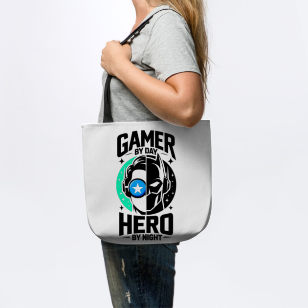 Gamer by Day Hero by Night by Frank Ring