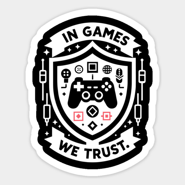 In Games We Trust Magnet by Frank Ring