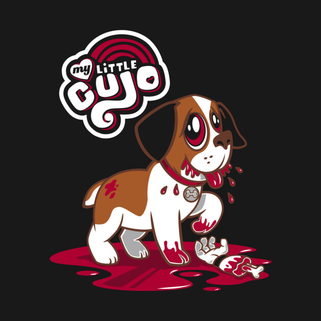 My Little Cujo - Creepy Cute Horror - Killer Dog Cartoon by Nemons