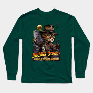 Indiana Jonesy Long Sleeve T-Shirt