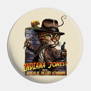 Indiana Jonesy Pin