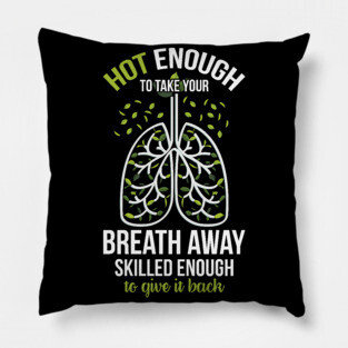 FUNNY RESPIRATORY THERAPIST Pillow