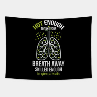 FUNNY RESPIRATORY THERAPIST Tapestry