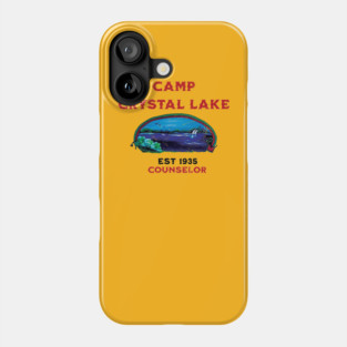 camp crystal lake counselor Phone Case