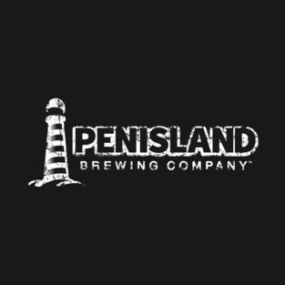 Pen Island Brewing Logo Weathered T-Shirt