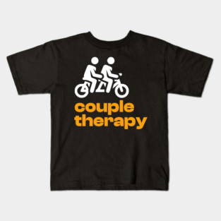 Couple Therapy Tandem Bike Kids T-Shirt