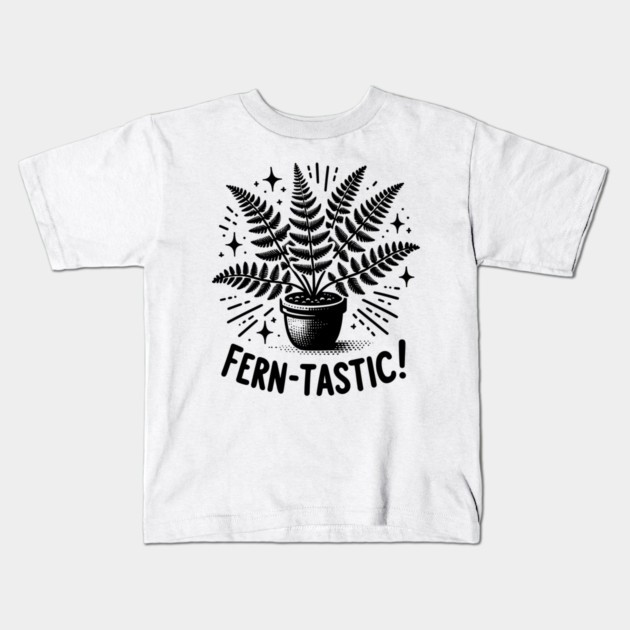 Fern-Tastic! Kids T-Shirt by Frank Ring