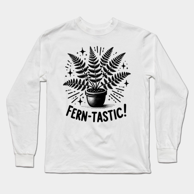 Fern-Tastic! Long Sleeve T-Shirt by Frank Ring