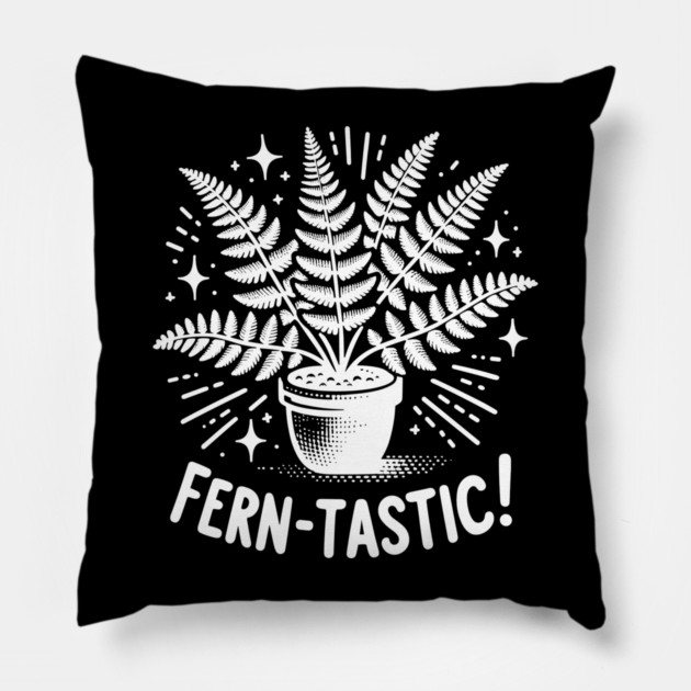 Fern-Tastic! Pillow by Frank Ring