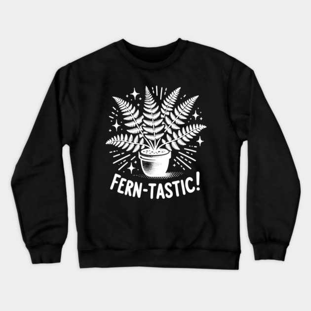 Fern-Tastic! Crewneck Sweatshirt by Frank Ring