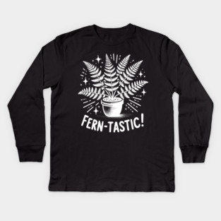 Fern-Tastic! Kids Long Sleeve T-Shirt