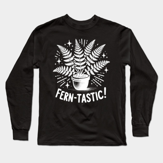 Fern-Tastic! Long Sleeve T-Shirt by Frank Ring