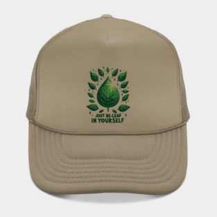 Just Be-Leaf in Yourself Hat