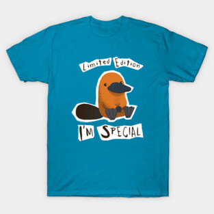 Limited Edition - I'm Special Platypus - Cute Weird Animal T-Shirt