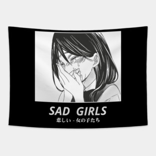 Sad Girls Tapestry