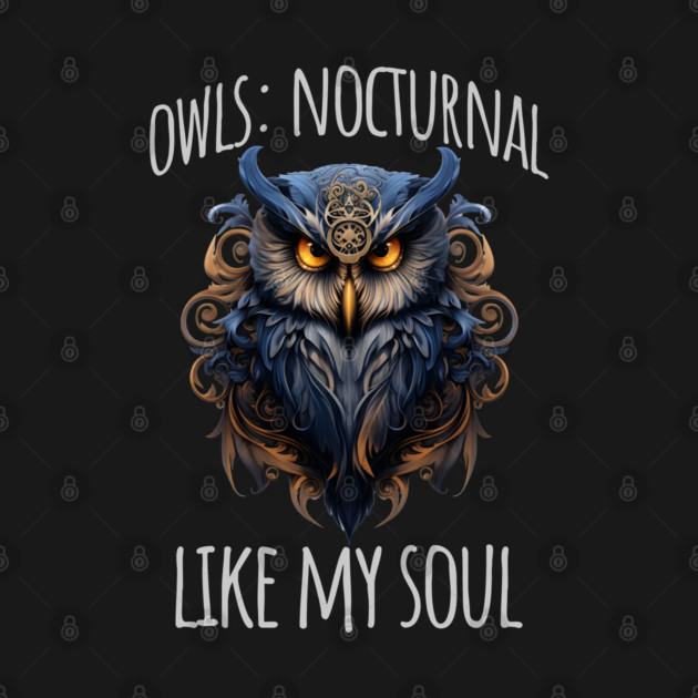 Owls: Nocturnal Like My Soul by Luxinda