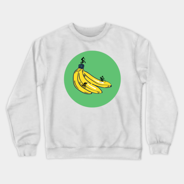 Banana bike park Crewneck Sweatshirt by RIDECAMP