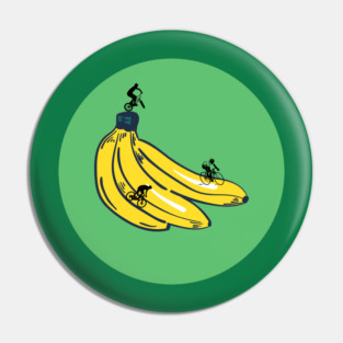 Banana bike park Pin
