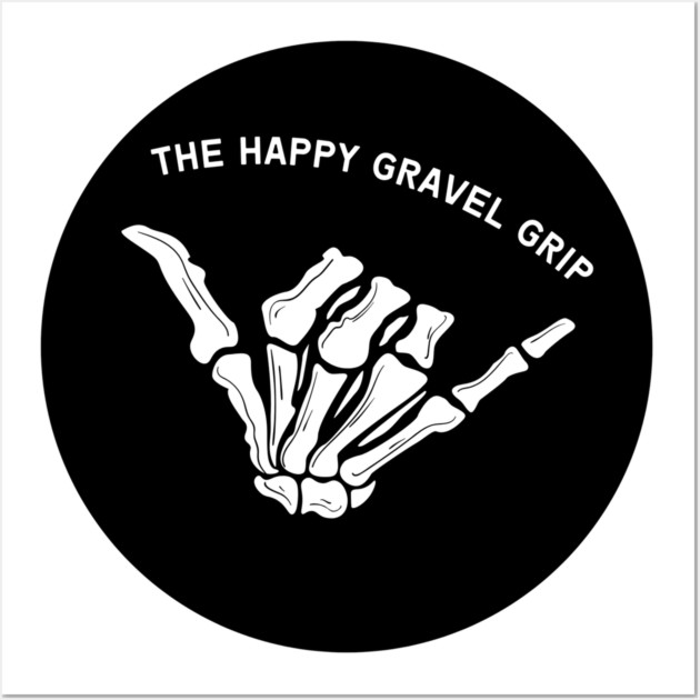 The Happy Gravel Grip Wall Art by RIDECAMP